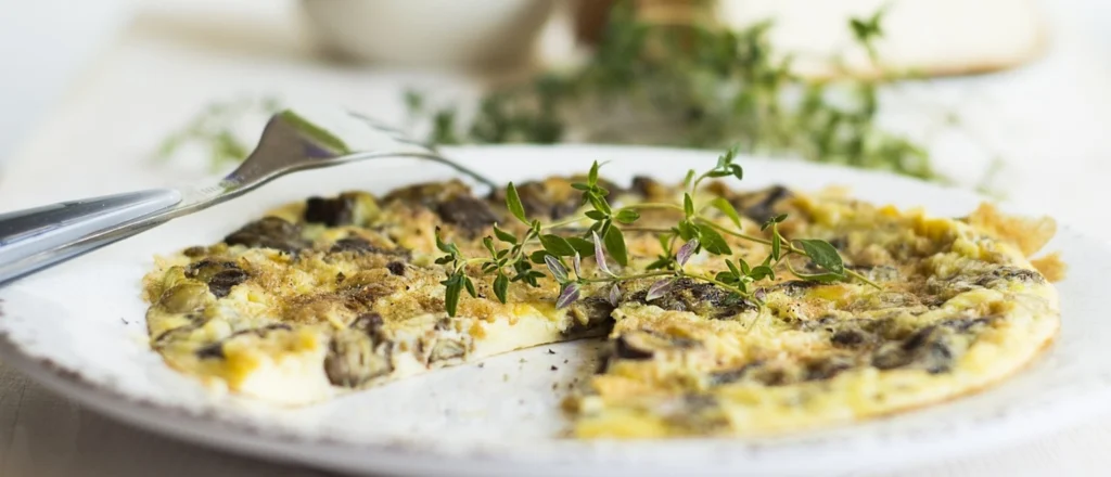 Onwijs dik gevulde omelet!