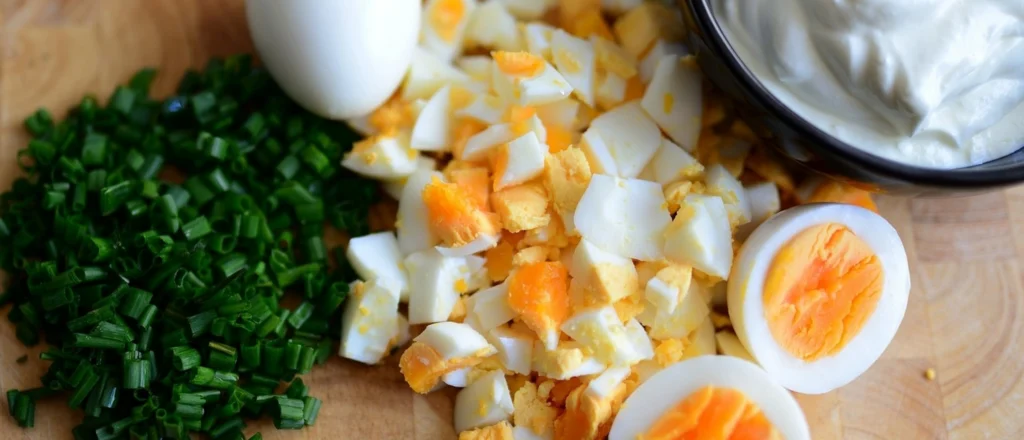 Hoe zelf eiersalade maken?